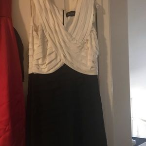 Black and white dress